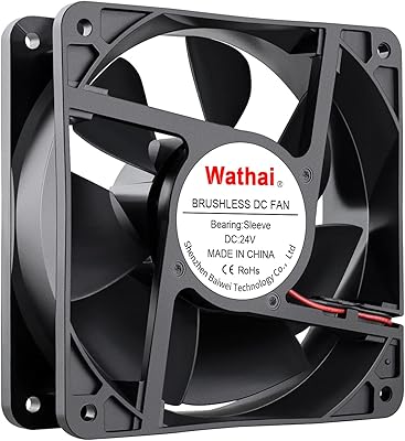 Ventilateur de refroidissement industriel sans balais wathai 2 broches dc 120x120x38mm 120mm 24v. Diaytar : Des promotions exceptionnelles toute l'année pour tous les Sénégalais