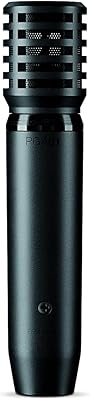 Microphone instrument à condensateur shore pga81, mode cardioïde pour enregistrement vocal professionnel, performances