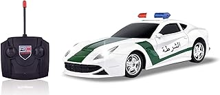 Voiture de police de vitesse télécommandée à batterie pj power joy gt-c8162 à