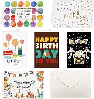 Un ensemble de cartes de vœux de noël comprenant 6 cartes joyeux noël colorées et 6 enveloppes pour filles, femmes et enfants. Diaytar : Votre allié pouvoir d'achat au quotidien