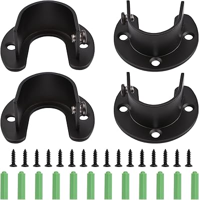 Supports de tringle de placard increway