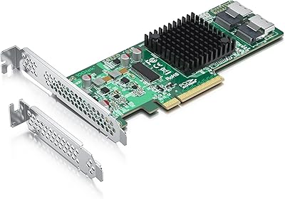Carte contrôleur interne raid 10gtek pci express sas/sata hba, puce lsi sas2008, 8 ports 6 gb/s, identique à lsi 9211-8i. Le discount haut de gamme, c'est possible avec Diaytar