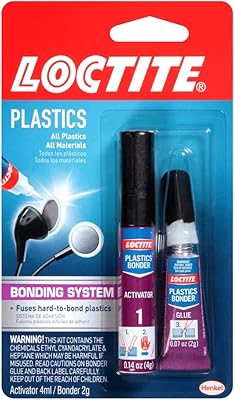 Colle loctite bonder plastique 2 grammes
