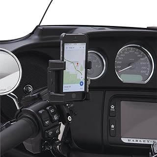 Support siro pour smartphone/gps sans chargeur, finition noire 50311, 10" x 8" x