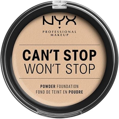 Nyx professional makeup can't stop won't stop fond de teint poudre, vanille 06