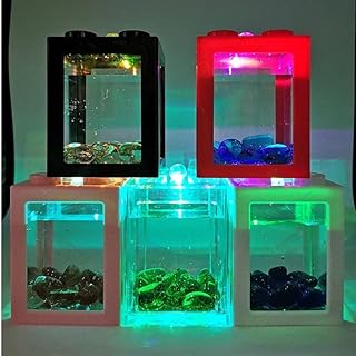 Mini aquarium betta, accessoires de construction d'aquarium pour la décoration d'animaux de compagnie