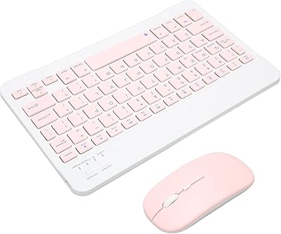 Un ensemble clavier et souris sans fil moderne un au design fin compact