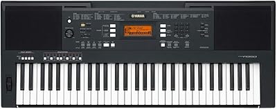 Clavier portable oriental yamaha, 61 touches, noir, psr-a350