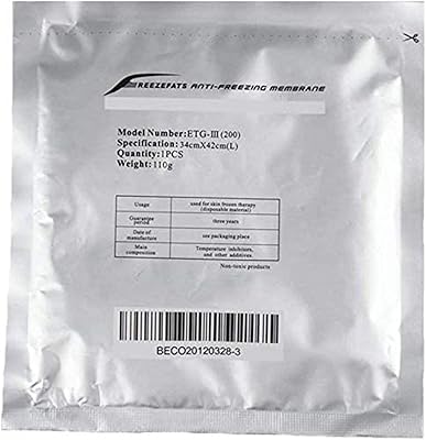 Film antigel gras 20 pièces pour machine de cryothérapie de thérapie amincissante