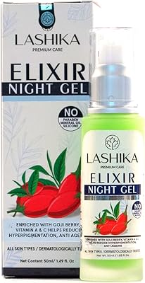 Gel élixir lashika - crème de nuit à la baie de goji au