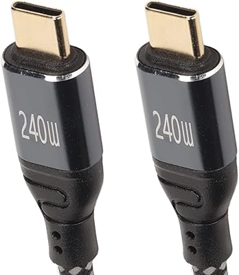 Câble usb c vers c 240 w 5a câble de charge rapide