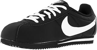 Baskets cortez en nylon pour jeunes, noir/blanc, 39,5 eu