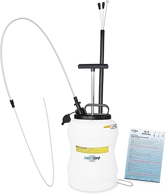 Pompe d'extraction de fluide/huile manuelle brevetée de 10,5 l pour l'évacuation des fluides
