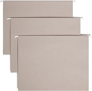 Dossier suspendu smead avec marqueurs d'index colorés, marqueurs réglables coupe 1/5, format lettre