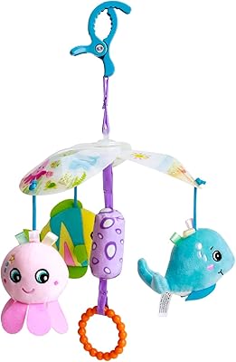 Jouets de siège auto bosichi jouets pour poussette hochets pour bébés de 3