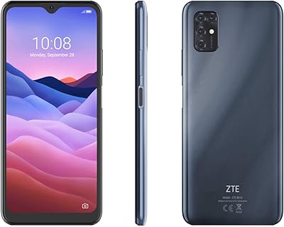 Zte blade v2020 smart 128 go de ram 4 go 4g lte, gris