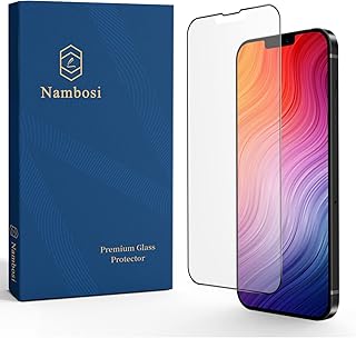 Protecteur d'écran mat nambusi pour iphone 13/13 pro, anti-traces de doigts, antireflet