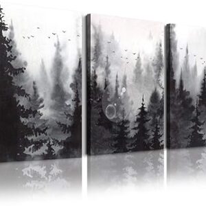 3 pièces d'art mural sur toile aquarelle pour salon, chambre à coucher, décoration de bureau moderne, noir et blanc. Diaytar : Des promotions exceptionnelles toute l'année pour tous les Sénégalais