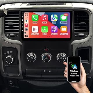 Radio stéréo cz swh android 12 compatible avec dodge ram 1500 2500 3500