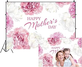 Dashan 10x8ft polyester bonne fête des mères photographie toile de fond rose doux