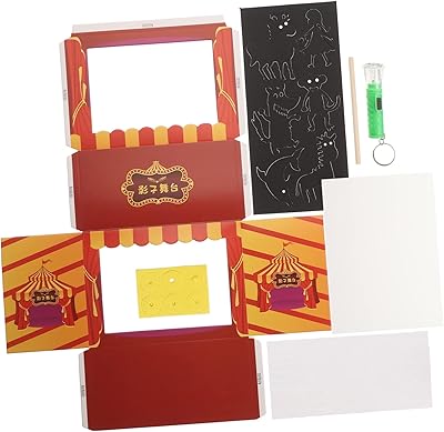 Stahad 1 ensemble de marionnettes de spectacle de marionnettes à faire soi-même pour figurines d'action artisanales, marionnettes d'ombres, accessoire de performance, marionnettes à main traditionnelles, marionnettes d'ombres de la maternelle, accessoire pour enfant. Diaytar : L'intelligence commerciale au service du client