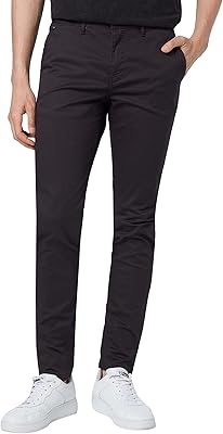 Pantalon homme scotch & soda - coupe slim - pantalon décontracté en coton