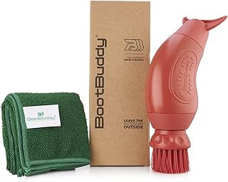 Brosse et nettoyant pour chaussures et bottes 2.0 avec serviette de nettoyage. Shopping en ligne au Sénégal ? Pensez Diaytar !