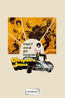 Cahier cleopatra jones a60648 : agenda, 6 x 9 120 pages, couverture au