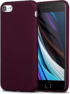 Coque de protection rouge vin pour iphone 7. Diaytar Sénégal : Innovation digitale et prix attractifs