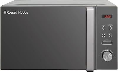 Four à micro-ondes encastrable russell hobbs rhm2076s, 800 watts, 20 litres, argent