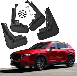 4 garde-boue avant et arrière mazda cx-5 2013-2020 kit de protection anti-éclaboussures