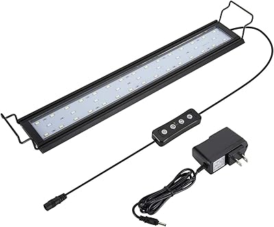 Lumière d'aquarium à spectre complet plus élevée avec support extensible en alliage d'aluminium