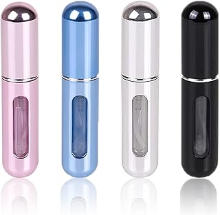 Mini récipient atomiseur de parfum de voyage rechargeable flacon portable format voyage