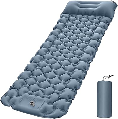 Coussin de couchage de camping - tapis de couchage gonflable extra épais ikam