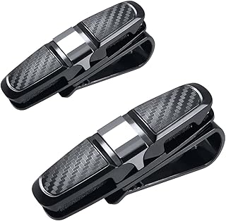 Sky-touch clip pour pare-soleil de voiture support pour lunettes de soleil carte billet