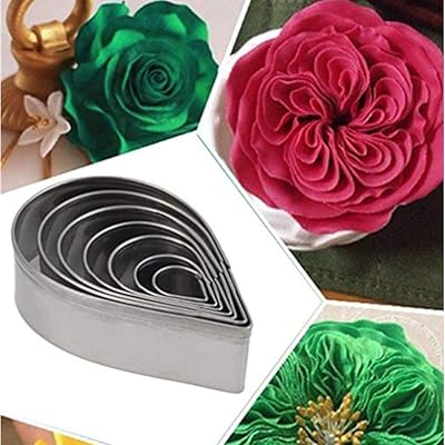Ensemble de 7 moules à gâteau fondant, décoration de fête de mariage, gouttes