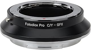 Adaptateur de monture d'objectif fotodiox pro compatible avec les objectifs contax/yashica