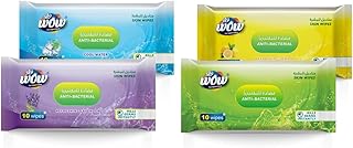 Lingettes nettoyantes antibactériennes multi-surfaces wow pour une protection efficace contre les germes