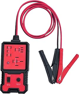 Testeur de batterie de voiture jason 12v testeur de relais électronique avec pinces