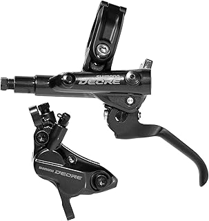 Frein à disque shimano deore br-m6120 noir, résine et avant