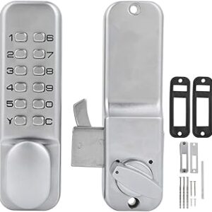 Serrure par mot de passe, serrure de porte d'entrée, combinaison en alliage de zinc 1-11 chiffres porte de bureau mécanique sans clé pour porte de balcon de cuisine. Des produits authentiques à prix réduits sur Diaytar Sénégal