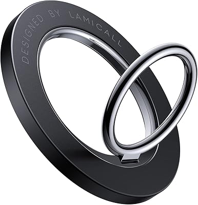 Support d'anneau mobile magnétique magsafe - support d'anneau magnétique lamical compatible avec iphone