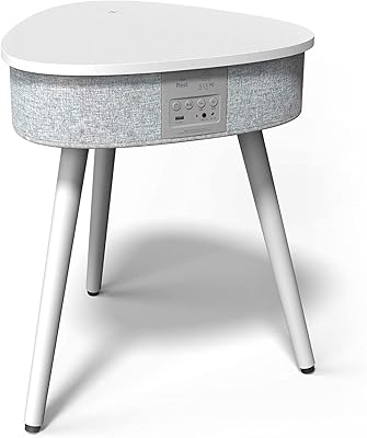 Haut-parleur bluetooth intelligent portable i-box pour table d'appoint avec base de chargement