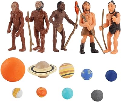 Toyvian 14 pièces modèle de prototype de planète solaire jouets kit de modèle