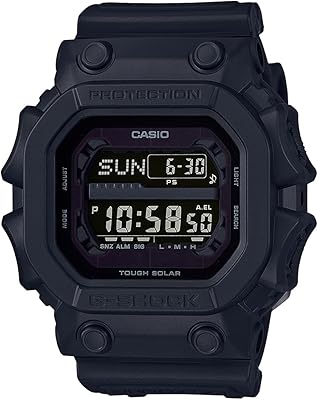Montre de sport numérique en caoutchouc et plastique pour hommes - gx-56bb-1