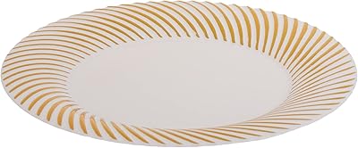 Ensemble de plats en plastique rosie moment, 10 pièces, blanc, plastique