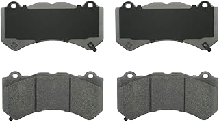 Kit de plaquettes de frein à disque semi-métalliques wagner thermoquiet mx1405