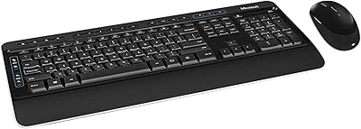 Clavier optique sans fil microsoft pp3-00019 avec souris - arabe et anglais