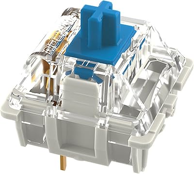 Commutateurs mécaniques mx à 3 broches pré-lubrifiés gateron gblue pro 2.0 pour clavier