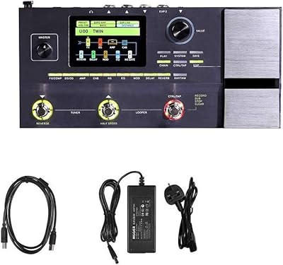 Pédales de guitare multi-effets compactes wsmla et modèles d'amplificateurs modèle 55